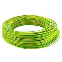 Fil Électrique Ho7vu 2.5 Mm² 10 M Jaune-vert- Miguelez Sl - Bricoman