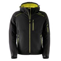 Veste De Travail Softshell Noir T.l Dynamic - Kapriol