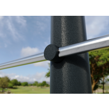 Poteau Alu Gris 7016 Baloxy A Plat