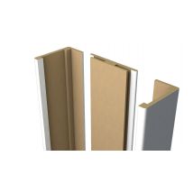 Habillage Extensible Blanc Pour Huisserie Larg.74 À 104 Cm - Bricoman
