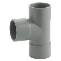Té Évacuation Pvc 87° Diam.32 Mm - Bricoman