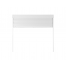 Volet Roulant Electrique En Aluminium Blanc 215x210 Cm