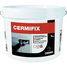 Colle Carrelage En Pâte Blanc D2et Pour Mur Intérieur 8 Kg - Cermifix Cermix