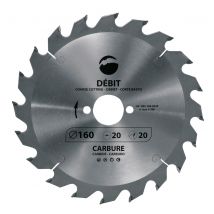 Lame Carbure Débit Portative 160 X 20 X 20z - Leman - Bricoman