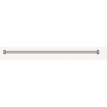Barre De Rideau De Douche En L 196 Cm - Akw