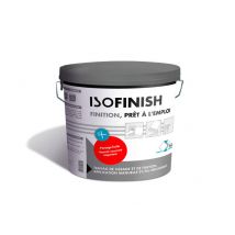 Enduit Prêt A L'Emploi Isofinish 16l Application Au Rouleau Isolava
