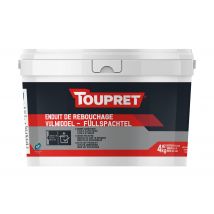 Enduit De Rebouchage En Pâte Intérieur 4 Kg - Toupret