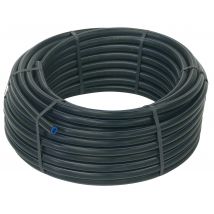 Tuyau Polyéthylène Trait Bleu Diam. 20 Mm En Couronne Long.25 M