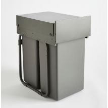 Poubelle Encastrable Grise