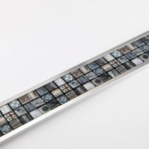 Listel Carrelage Mural Décor Mosaïque L.6.6 X L.250 Cm