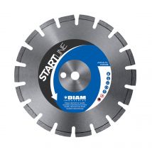 Disque Diamant Asphalte Diam.350 Mm Al.20mm Enrobé Matériaux Abrasifs Segments 10 M Soudés Laser As60350/20 - Diam Industries