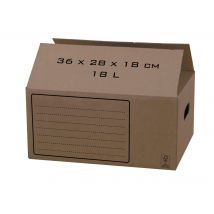 Carton Emballage 18l L.36 X P.28 X H.18 Cm
