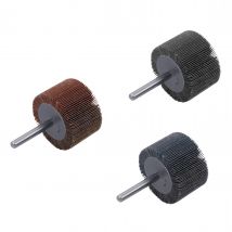 3 Brosses 30x30mm Pour Meuleuse Droite