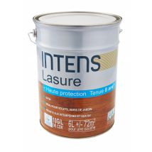 Lasure 8 Ans Satinée Ébène 6 L - Intens