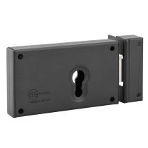 Boitier De Serrure Applique Cylindre Profilé Pêne Dormant Réversible - Bricoman