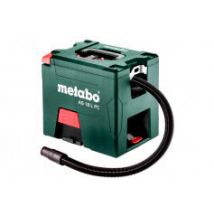 Aspirateur De Chantier Sans Fil 18v 7,5l Sans Batterie Ni Chargeur As18lpc - 602021850 Metabo - Bricoman