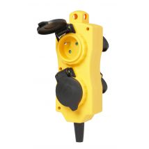 Multiprises 4 Prises Etanche Ip44