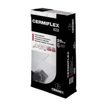 Colle Carrelage En Poudre Gris C2s1et Pour Sol Et Mur Intérieur & Extérieur 25 Kg - Cermiflex Cermix - Tecnomat