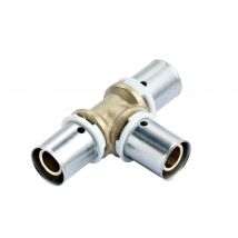 Lot De 2 Tés Per À Sertir Diam.20 Mm - Comap