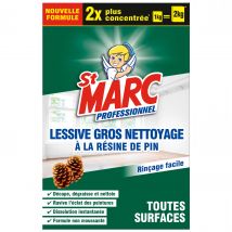 Lessive En Poudre Gros Nettoyage À La Résine De Pin 1 Kg = 2 Kg - Saint Marc Pro
