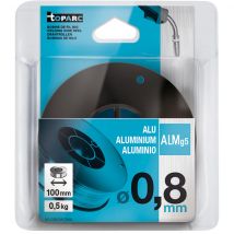 Fil Plein Aluminium Diam.0,8 Mm 0,5 Kg