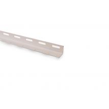 Cornière Perforée Acier Blanc 38x38mm L.2,5 M - Cqfd