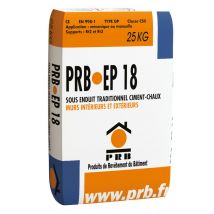 Prb Ep18 - Sous-enduit Traditionnel Ciment Chaux - 25kg
