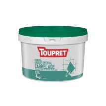 Enduit Spécifique Carrelage En Pâte 2en1 Intérieur 4 Kg - Toupret - Tecnomat