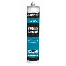 Mastic Joint De Silicone Neutre Gris Anthracite 300 Ml Cs-36 - Quiadsa