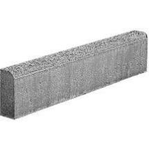 Bordure Droite 5x25x100 Cm Gris