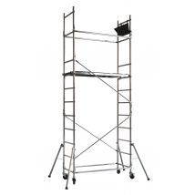 Echafaudage En Aluminium Presto 4m50 H.3,77 X L.2,18 X P.1,35 M - Artub