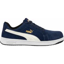 Chaussure De Sécurité Basse Bleu S1pl T.46 Iconic Suede - Puma