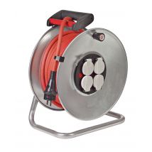 Enrouleur De Chantier L.25 M 3g2,5 4 Prises Ip44 - Brennenstuhl