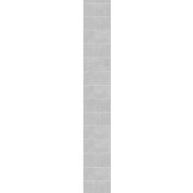 Lambris Élement 3d Pvc Ciment L.2600 X L.375 X 8 Mm - Colis De 2,925 M² - Grosfillex