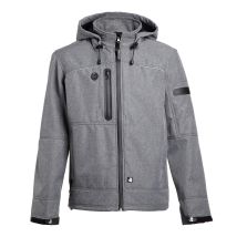 Blouson De Travail Gris Chiné Et Noir T.xxl Flores - North Ways - Tecnomat