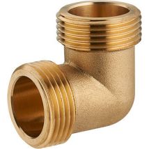 Raccord Coude Mâle M.26x34(1'') Cuivre À Visser