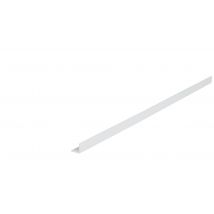 Cornière En Pvc Blanc 10 X 10 Mm Long 2.60 M