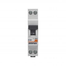 Disjoncteur 3ka Ph+n 32a - Debflex - Tecnomat