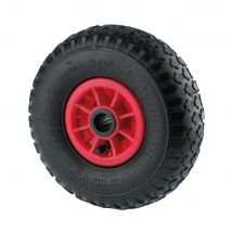 Roue Gonflable Profil Pavé Alésage 20 Mm Diam.260 Mm 75 Kg
