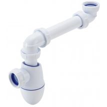 Siphon Pour Lavabo Diam.32 Mm Gain De Place Nicoll Easyphon