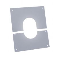Pellets Plaque De Proprete Inox Ø125