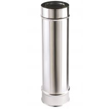 Elément Pour Poêle À Pellets 050 Inox/inox Diam.80/125 Mm