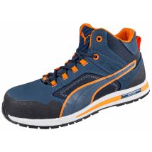 Chaussure De Securité Haute S3 Bleu/orange T.46 Crosstwist - Puma - Bricoman