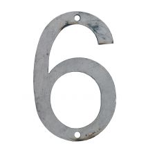 Numéro 6 En Acier À Peindre L.6 Cm - Chapuis