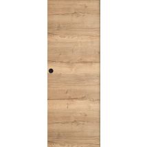Porte Coulissante Seule Chari Déco Revêtue Larg.73 Cm Pleine Entaillée - Tecnomat