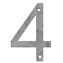 Numéro 4 En Acier À Peindre L.6 Cm - Chapuis