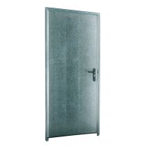 Porte De Service En Acier Poussant Droit H.200 X L.79 Cm