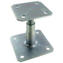 Pied Poteau Réglable Avant Pose 100/150 Mm - Simpson - Bricoman