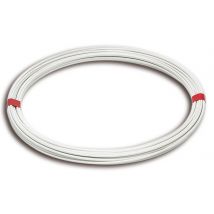 Fil Plastique Blanc Diam.2.7 Mm Long.20 M