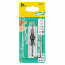 Foret Fraisoir Hss 6 Pans Diam.4,5 X L.12 Mm - Wolfcraft